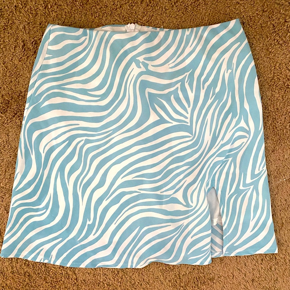 Princess Polly Zebra Print Mini skirt